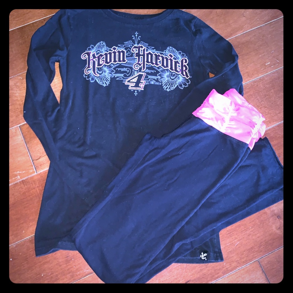 Shirt and yoga pant bundle